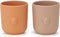 Konges Slojd lemon drinkbekers Blush/Terracotta Red