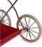 Konges Sløjd - Limited edition - Poppenwagen Corduroy - Rood - 90x41x71cm