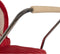 Konges Sløjd - Limited edition - Poppenwagen Corduroy - Rood - 90x41x71cm