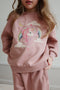 Konges Sløjd Lou Sweatshirt/Trui - Mahogany Rose 5-6Y