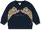 Konges Sløjd Lou Sweatshirt/Trui - Total Eclipse - Maat 3 jaar