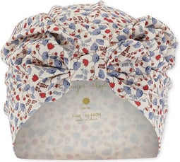Konges Slöjd - LOULOU Swim Turban - Marche de fleur - Zwem Turban - Muts - Voor Kinderen - 2-4 jaar - Maat 2-4 jaar
