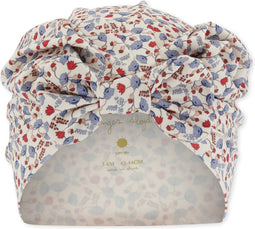 Konges Slöjd - LOULOU Swim Turban - Marche de fleur - Zwem Turban - Muts - Maat 6-9 mnd