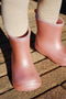 Konges Sløjd Luc lichtgewicht thermo laarzen/regenlaarzen - Glitter Rose - Maat 34-35