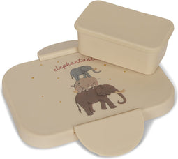 Konges Sløjd Lunch Box/Brooddoos - Safari/Elephantastic