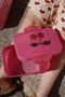 Konges Sløjd Lunchbox/Brooddoos - 17x12x8cm - Cherry Glitter