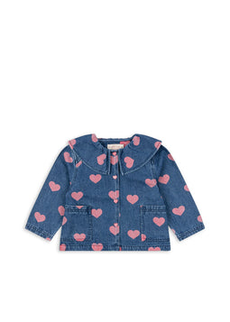 Konges Sløjd Magot Denim Shirt - Bon Coeur Pink 7-8Y