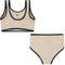 Konges Slöjd Manon bikini kind - Seedpearl - Maat 18 maand