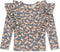 Konges slojd Manuca frill zwem shirt kind - Unicorn blue - Maat 3 jaar
