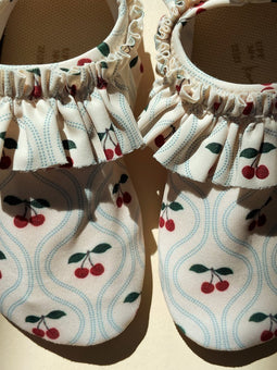 Konges Sløjd Manuca Zwemschoenen/Turnpantoffel/Waterschoen - Antislip - Cherry - Maat 34-35