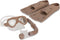 Konges slojd Mello snorkel set kind - Cherry - Duikrbil / Zwemvinnen / Snorkel - Maat 31/32