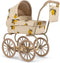 Konges Sløjd Minnie Poppenwagen/Doll Pram - Opvouwbaar - Mon Grand Citron Glitter