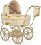 Konges Sløjd Minnie Poppenwagen/Doll Pram - Opvouwbaar - Mon Grand Citron Glitter