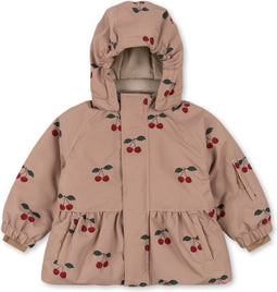 Konges Sløjd Mismou Frill Jacket - Wintersportjas Kids - Ma grand cerise - Maat 3 jaar