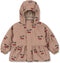 Konges Sløjd Mismou Frill Jacket - Wintersportjas Kids - Ma grand cerise - Maat 7-8 jaar