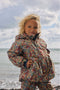 Konges Sløjd Mismou Frill Jacket - Wintersportjas Kids - Villetta blue - Maat 7-8 jaar