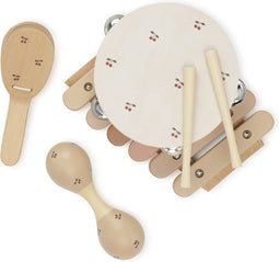 Konges slojd Muziekset Cherry - Hout speelgoed