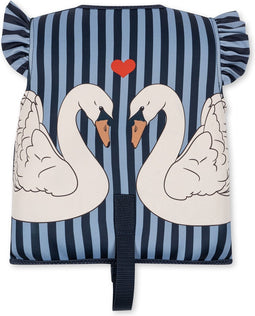 Konges Sløjd Neopreen Float Vest/Zwemvest/Drijfvest - Swan Stripe