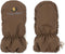 Konges Sløjd Nohr Baby Sneeuwwanten - Sneeuwhandschoenen zonder duim - Walnut - Maat 3-6 mnd