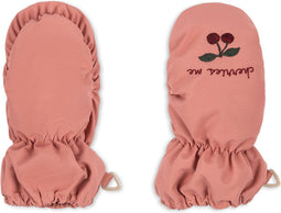 Konges Sløjd Nohr Baby Sneeuwwanten - Sneeuwhandschoenen zonder duim - Desert Sand - Maat 6-9 mnnd