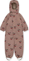 Konges Sløjd Nohr Snowsuit print - Sneeuwpak - Skipak - Ma grand cerise - Maat 12 mnd