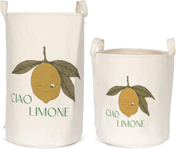 Konges Sløjd Opbergtas voor speelgoed - 50x40x3cm - Ciao Limone