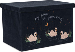 Konges Sløjd Opvouwbare opbergdoos - 42x32x30cm - Swan
