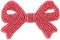 Konges Sløjd Pearly Bow Haarclips - Set van 2 stuks - Bubbelgum