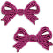 Konges Sløjd Pearly Bow Haarclips - Set van 2 stuks - Sangria