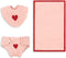 Konges Sløjd Poppen Speelgoed - Slabbetje/Luier/Doek - Katoen - Nursery Set - Mellow Rose