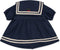 Konges Sløjd Poppenkleding set matrozenjurk - Blues - 35 cm - Kleding set - Organisch katoen