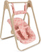 Konges Sløjd Poppenschommel - Geschikt vanaf 3 jaar - 52x37x42cm - Lacy Pink