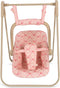 Konges Sløjd Poppenschommel - Geschikt vanaf 3 jaar - 52x37x42cm - Lacy Pink