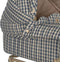 Konges Sløjd Poppenwagen/Doll Pram Vintage - Opvouwbaar - Captains Blue Check