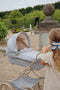 Konges Sløjd Poppenwagen/Doll Pram Vintage - Opvouwbaar - Captains Blue Check