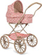 Konges Sløjd Poppenwagen/Doll Pram Vintage - Opvouwbaar - Lacy Pink