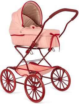 Konges Sløjd Poppenwagen/Doll Pram Vintage - Opvouwbaar - Mellow Rose