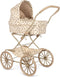 Konges Sløjd Poppenwagen/Doll Pram Vintage - Opvouwbaar - Peonia