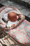 Konges Sløjd Poppenwagen/Doll Pram Vintage - Opvouwbaar - Rosier Rouge