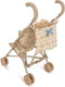 Konges Sløjd Poppenwagen/Doll Stroller/Buggy - Fleur Decor