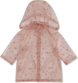 Konges Sløjd - Regenjas - Brume Raincoat - Cherry Blush - Maat 18 mnd