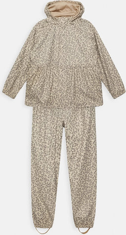 Konges Slojd - Regenpak - Espalier Petit - 3 Jaar - Rainy Palme Rainwear - Meisje