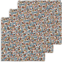 Konges Sløjd Set van 3 Hydrofiele doeken/Tetra doeken 65x65cm - Bibi Fleur