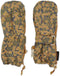Konges Sløjd Sneeuwwanten - Sneeuwhandschoenen - Winter Leaves Mustard - Maat 12-18 mnd