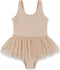 Konges Slöjd Strut badpak kind - Etoile pink sparkle - Maat 3 jaar