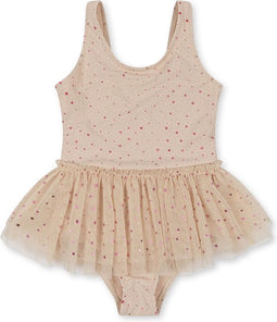 Konges Slöjd Strut badpak kind - Etoile pink sparkle