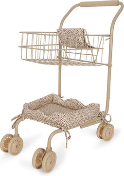 Konges slojd Supermarkt winkelwagen / shopping trolley - Met poppenzitje - Milk tank