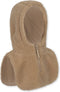 Konges Slojd Teddy nekwarmer met muts - 2 in 1 - Oxford tan - Maat 2-4 jaar