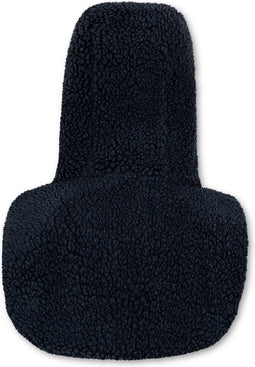 Konges Slojd Teddy nekwarmer met muts - 2 in 1 - Total eclipse - Maat 2-4 jaar