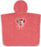 Konges Sløjd Terry Poncho met kap - Junior - 110-128cm/5-8j - Flamingo Plume